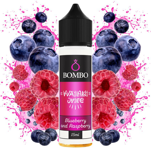 Bombo Wailani Juice Blueberry and Raspberry 15/60ml - Χονδρική